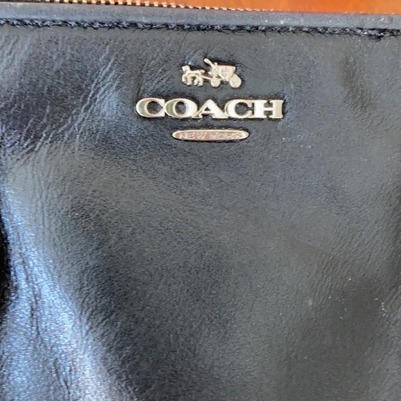 Leather Coach Wristlet - Picture 2 of 6